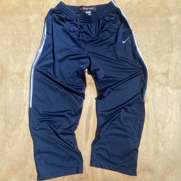 Nike Basketball Joggers Navy Large Womans/ Unisex - Picture 1 of 5